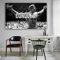 xingbu Conquer Arnold Schwarzenegger Bodybuilding Motivationszitat Kunst Leinwand Poster Druck Wandbild für Wohnzimmer 50x80cm