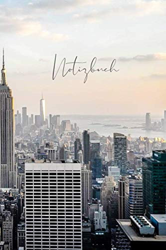 6x9 Vintage Notizbuch NEW YORK CITY (120 Seiten, Softcover, kariert, Notebook, Vintage, Urban, City)
