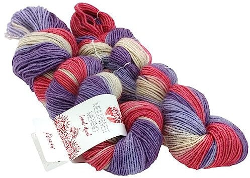 Lana Grossa MEILENWEIT Merino 50 Hand-Dyed 2er Set 210 - Kewra
