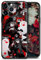 HWLHJJ Hu Tao Genshin Impact Anime Print Handyhüllen Manga-Schutzhülle (mattes weiches Silikon, für iPhone 11)