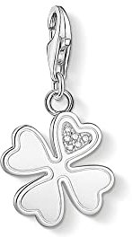 Thomas Sabo Charm-Anhänger Kleeblatt 925 Sterlingsilber 1733-051-14