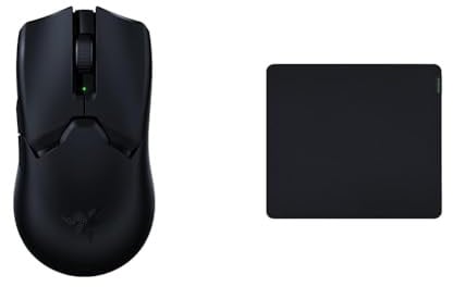 Razer Viper V2 Pro - 58g Ultraleichte Kabellose Esports-Gaming-Maus & Gigantus V2 Large - Weiches Gaming-Mauspad für schnelle Spielstile und optimale Kontrolle