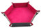 Baoblaze Dice Rolling Holder, Board Game, Storage Bowl, Foldable Multifunctional Tabletop Folding Dice Trays for Dice for Watches Party Organization Bar, Pink