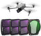 NEEWER ND & CPL Filter Set Kompatibel mit DJI Air 3, 4 Pack ND16 ND32 ND64 CPL Polarisationsfilter, Sichere Befestigung/Mehrfach beschichtetes optisches HD Glas/Leichter Rahmen, Drohne Zubehör