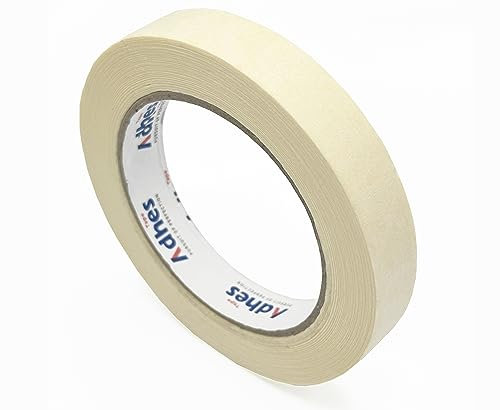 Amazinnov - 50m*18mm Ruban de masquage pour peinture et masquage. Adhésif sans laisser de résidus. (Lot 1,50mm*18mm)