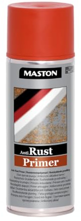 MASTON Anti-Rost Primer - Rot - Sprühfarbe - 400 ml