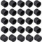 Boxonly 20 Stück Silikon RCA Port Anti-Staub Stopper Kappe Abdeckung für Desktop-PCs Verstärker DVDs Fernseher etc. Lotus Buchse Ports, Staubdichte Abdeckkappe Stecker Protector Schwarz
