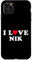 Hülle für iPhone 11 Pro Max Ich liebe Nik Passende Freundin & Freund Nik Name