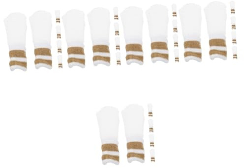 Kisangel 30pcs Dog Teeth Cleaning Finger Toothbrush for Dogs Wipes Pet Oral Hygiene