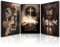 3 Stück Jesus Wandkunst Jesus Löwe Poster Bilder christliche Gemälde Kreuz Bibel Kunst Leinwanddrucke Kreuz und Friedenstaube Dekor Erlösung und Gott Serie für Zimmer religiöse Kirchen Wanddekoration