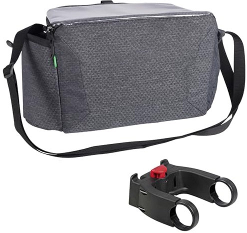 VAUDE eBox Lenkertasche Fahrradtasche Umhängetasche, mit KlickFix Halterung, Melange