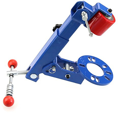 OHMG Universal Radlauf Kotflügel Bördelgerät,Kotflügelverbreiterung Fender Roller mit Softrolle für Auto Tuning,Rollenbördelgerät mit Lochkreis für PKW LKW KFZ
