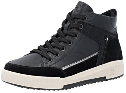 Rieker Damen Sneaker Damen schwarz