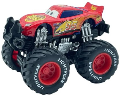 PQKL-party Lightning Mcqueen Wheel Car Giocattolo, Lightning Mcqueen Giocattolo, Auto Momenti in Movimento Mcqueens Fulmine Affondato Stampa Auto in Lega di Metallo Bambino Giocattol