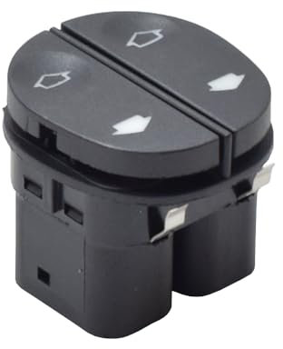 Kakulkomen Interruptor de control de elevalunas eléctrico compatible con Ford Fiesta MK6 Fusion KA Connect Fiesta MK5 Fusion 96FG14529BC