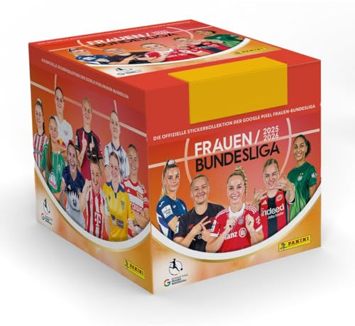 Panini Google Pixel Frauen-Bundesliga 2025/26 Stickerkollektion (Box mit 50 Tüten)