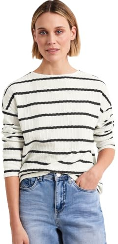 Street One Striped Knit Look Shirt