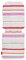 Maclaren Universal Sitzauflage Marseilles Stripe Pink - Doppelseitiges Kinderwagenzubehör, Atmungsaktiv und maschinenwaschbar, Einfaches Anbringen/Abnehmen an allen faltbaren Kinderwagen