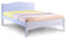 Humza Amani Small Double Bed in White 4FT Small Double Bed Wooden Frame WHITE Lauren Laura James