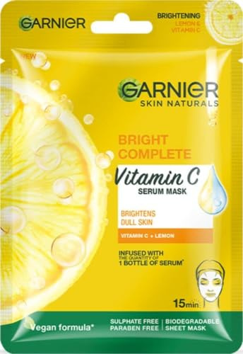 Garnier Skin Naturals, Light Complete Serum Mask, 32g