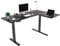 FLEXISPOT E1LB Winkelschreibtisch Eckschreibtisch elektrisch höhenverstellbar Bürotisch mit 2 Motoren (160x100 cm, Schwarz)