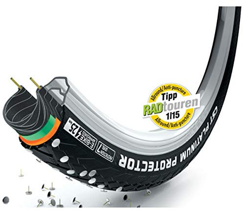 CST C-1920 Battistrada, Unisex Adulto, Nero, 700x38