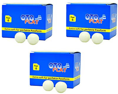 Otoflat 3er Pack- Ohrstöpsel mit natürlichem Bienenwachs – 36 Stück - Premium Hörschutz für angenehmen Schlaf - zertifizierte SNR29dB Geräuschreduzierung, ear plug sleep