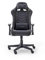 Robas Lund DX Racer Sport OK 132 Gaming Stuhl Bürostuhl Schreibtischstuhl mit Wippfunktion Gamer Stuhl Höhenverstellbarer Drehstuhl PC Stuhl Ergonomischer Chefsessel, schwarz, BxHxT 68x118-125x68 cm
