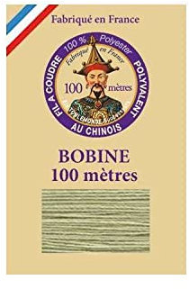Sajou Fil à Coudre Polyvalent - Fil au Chinois Fabriqué en France - Coloris 332 : Amande