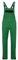 BWOLF ARES - Salopette da lavoro in 100% cotone, verde/nero, XXXL