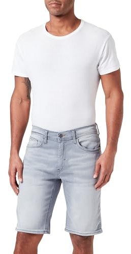 Blend BHDenimshorts Herren Jeans Shorts Kurze Den im Hose Baumwollmischung Regular Fit, Farbe: Denim lightgrey-23 (201730), Größe: M