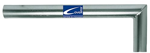 1PEZZO PROLUNGA ZINCATA A L X PONTEGGI MM.48X500