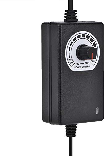 24W 9V-24V 1A Einstellbarer DC-Netzteiladapter, Multifunktions-Netzteil, Temperaturregelung Spannung Drehzahl Motorsteuerung