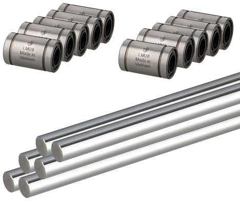 Turmberg3D - Misumi Wellen und Lager Set kompatibel mit Prusa MK3(s)