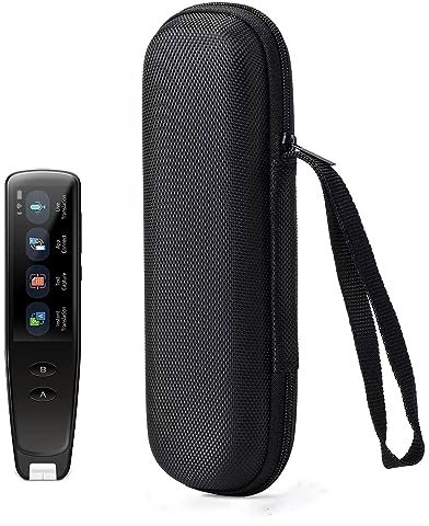 EVA Hartschalenkoffer für Stift Power Welten Stift Scan Go, Sie daoS Wörterbuch Stift 3 2 1, Svantos Stift Scanner, Harte Tragetasche Kompatibel mit allen Arten von OCR Stift Scanner (schwarz)