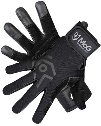 MOG Masters of Gloves Abseil/Rappel 9162 professioneller Abseil-Handschuh, Kletter-Handschuh, taktischer Schutz-Handschuh für Rettungsdienst, Militär, Polizei, Industriekletterer