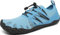 Mishansha Badeschuhe Herren Damen Wasserschuhe Atmungsaktive Schnell Trocknend Schwimmschuhe rutschfeste Leicht Barfußschuhe fur Männer Frauen, Arktisches Blau, 37 EU