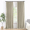 Vision Home Verdunklungsvorhänge, Samt-Chenille, Raumverdunkelungsvorhang, Paneele, 228,6 cm, für Wohnzimmer, Schlafzimmer, wärmeisoliert, Quetschfaltenvorhänge mit Haken, 91,4 cm B x 228,6 cm L x 5,1