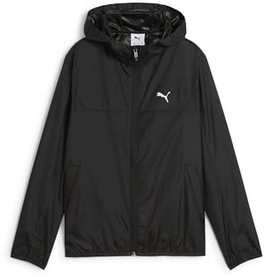 PUMA Unisex Kinder Regular Windbreaker Windjacken, PUMA Black, 152 EU
