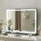 Ereousa Schminkspiegel mit Beleuchtung, Touchscreen Hollywood Spiegel, Dimmbarer LED Schminktisch Spiege für Make-Up (80 x 55cm)
