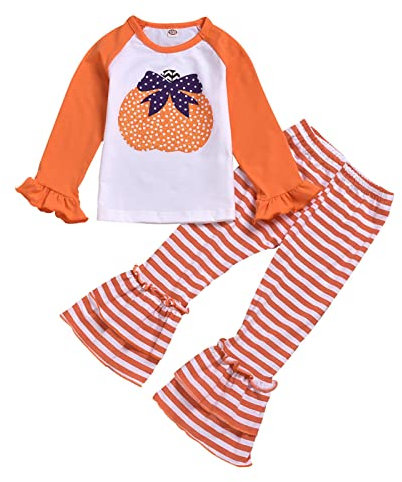 Baby Halloween Kostüm - Cartoon Print für Pumpkin Cosplay kürbis kostüm kinder Kürbis Geist Kostüm Skelett Lustige Strampler Kleinkind Halloween Dress Up