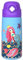 Kiocko Gourde Isotherme Pour Enfant Avec Paille,Acier Inoxydable - 500 Ml - Certifié TüV - Sans Bpa - Anti-Fuite - Bouteille D'Eau Isotherme Pour L'éCole, La Maternelle (Violet-Sirènes)