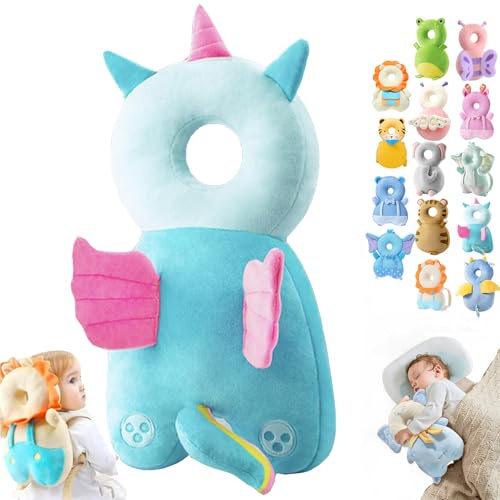 Wonder Baby Head Protector, Wonderbaby Head Protector, Baby Head Protector Backpack, Baby Backpack Head Protection Pillow, Baby Fall Back Head Protector for Baby Walking (Angel)
