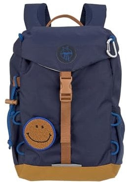 LÄSSIG Kinderrucksack Kindergartenrucksack Wanderrucksack - ab 3 Jahre - 9 Liter/Mini Outdoor Backpack navy
