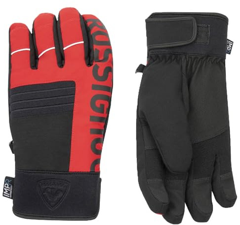 Rossignol Herren Handschuhe Skihandschuhe Speed IMPR, Farbe:Rot, Artikel:-301 sports red, Größe:L