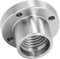 Lathe Faceplate with Extended Spindle, Alloy Steel Wood Face Plate 2 Inch for 1 Inch X 8 TPI Spindle, Compatible Fit, Easy to Install, Practical Woodworking Tool