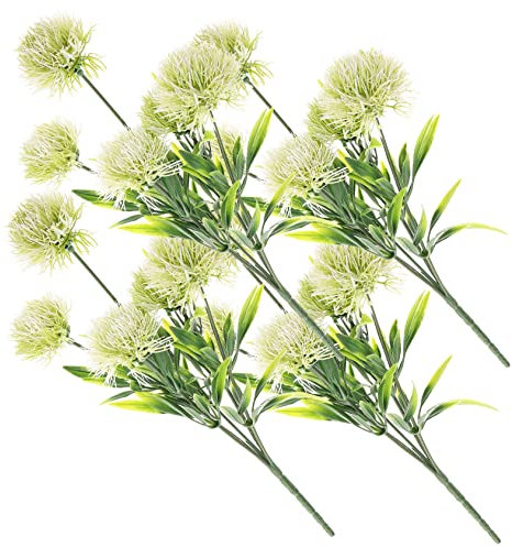 PRETYZOOM 4stücke Künstliche Löwenzahnblüten Aus Kunststoff Lebensechte Künstliche Löwenzahnblüten Für Haushaltdekoration Blumenpicks Zum Selbermachen Von Blumenarrangements