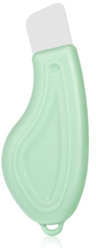 Wanmu Blackhead Remover Tool, Silicone Face Scraper for Deep Cleansing, Professional Blackhead Remover, Skin Scrubber Face Spatula, Skin Care Tool for Men Women (Green)