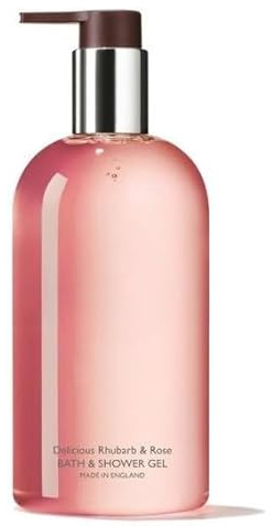 MB London Delicious Rhubarb & Rose Bath & Shower Gel, 500 ml