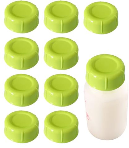 Schmale Flaschen Deckel, Babyflaschendeckel,Wasserbecher wiederverwendbarer Ersatzabdeckungen - Leckfache Babyflaschen Zubehörkappen für Auto, Flugzeug, Reisen, Geschäftsreisen